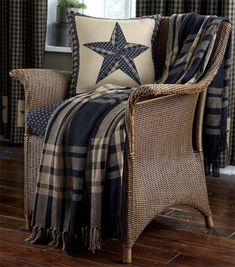 315-22R_1__01.jpg Black Napkins, Over The Couch, Black Throws, Primitive Homes, Country Curtains, Country Quilts, Park Designs, Woven Throw Blanket, Primitive Home