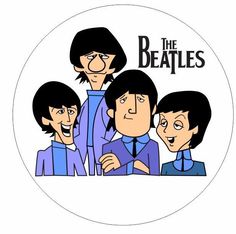 an image of the beatles cartoon