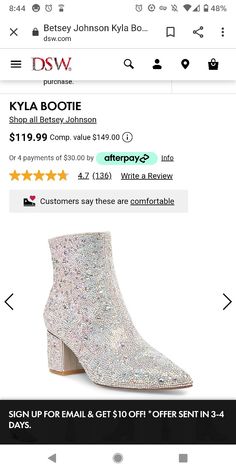 Betsey Johnson Shoes, Betsey Johnson, Bootie, Ankle Boot, Customer Service, Michael Kors, Boots, Free Shipping