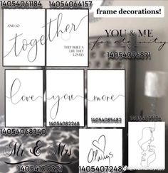 wedding thank cards with handwritten names and calligraphy on the front, in black and white