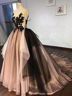 Black Lace Ball Gown, Burgundy Homecoming Dress, Prom Dress With Train, Formal Prom Dresses Long, Prom Dress Long, Prom Dresses Long Lace, Formal Prom Dress, Lace Ball Gowns, Ball Gowns Evening