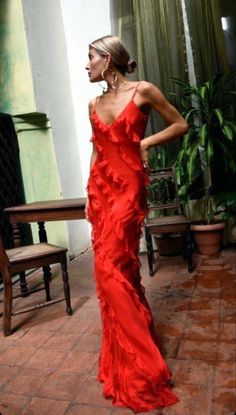 Cecelia Dress, Rat And Boa, Bodycon Evening Dress, Boho Dresses Long, Gaun Fashion, Chiffon Evening Dresses, Beach Boho, Red Dress Maxi