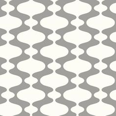 an abstract pattern with wavy lines in grey and white, suitable for wallpaper or fabric