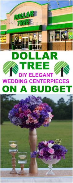 dollar tree wedding centerpieces on a budget