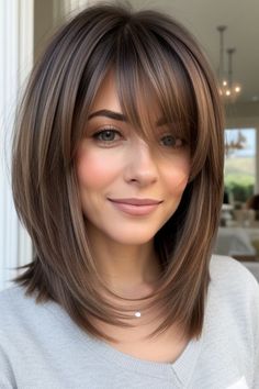 Gender Neutral Haircuts, Haircuts For Medium Length Hair, Layered Haircuts For Medium Hair, Hairstyle Trends, Shoulder Length Hair Cuts, Haircuts For Medium Hair, Haircut And Color, Penteado Cabelo Curto, Medium Hair Cuts