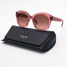 100% New Authentic Eyewear With Full Package Brand: Celine Model: Celine Cl40186i 74t Condition: New With Full Package Frame Color: Pink Lens Color: Brown Frame Material: Acetate Lens Socket: 53 Mm Bridge Width: 22 Mm Temple Length: 145 Mm Made In Italy Item Included: Authentic Eyewear, Certificate Of Authentic, Cleaning Cloth, Case, Box. Feminine Pink Tinted Sunglasses, Elegant Pink Sunglasses With Tinted Lenses, Luxury Pink Sunglasses For Summer, Elegant Pink Tinted Sunglasses, Pink Luxury Sunglasses With Gradient Lenses, Luxury Pink Sunglasses With Gradient Lenses, Luxury Pink Sunglasses With Uv Protection, Designer Pink Tinted Sunglasses, Celine Glasses