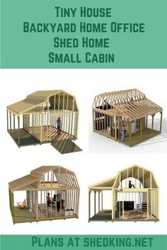 the tiny house backyard home office shed with small cabin plans at shelving net on sale