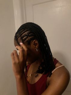 Natural Fulani Braids Short Hair, Fulani Braids On Natural Hair Short, Short Fulani Twist, Fulani Design Braids, Fulani On Natural Hair, Fulani Twist Natural Hair, Fulani Braids Natural Hair Short, Hairstyles Braids Knotless, Natural Fulani Braids