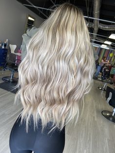 Hair Inspo For Blonde Hair, Blonde Hair W Extensions, Long Blonde Hair With Dimension, Blonde Hair Extensions Styles, 22 Inch Hair Extensions Before And After, Blonde Hair With Extensions, Blonde Tape In Extensions, 22 Inch Hair Extensions