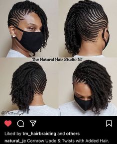 Cornrows And Two Strand Twists, Braided Updo Natural Hair, Natural Hair Flat Twist, Short Hair Twist Styles, Latest Hair Braids, Flat Twists, Flat Twist Hairstyles, Black Hair Updo Hairstyles, Flat Twist Updo