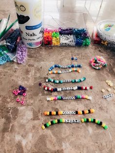 Diy Bff, Three Amigos, Cute Bracelet, Kandi Bracelets, Bracelets Diy, Summer Bracelets, Beaded Bracelets Diy