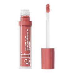 e.l.f. Sun Boss Gloss Sunscreen - Pink-Me Girl - SPF 25 - 0.13 fl oz Lip Products