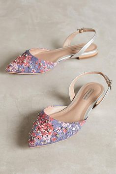 Best Flats, Slingbacks, Pretty Shoes, Shoe Obsession, Shoe Lover, Beautiful Shoes, Cute Shoes