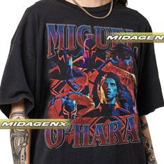 Tom Holland The Eras Tour 2023 Miguel O Hara Spiderman, Spiderman Across The Spider Verse, Miguel O Hara, Across The Spider Verse, The Spider, Mens Long Sleeve Tee, Spider Verse, Unisex Shirt, Vintage Shirts