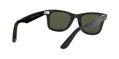 These Ray-Ban Sun frames feature a Square shape perfect for round or oval shaped faces. The frames feature a Full Rim design and a flex hinge for added comfort. These sunglasses truly embody the iconic and timelessly cool style of Ray-Ban. Dark Blue Color Code, Wayfarer Ray Ban, White Lenses, Brown Mirror, Ray Ban Wayfarer, Ray Ban Glasses, Green Mirrors, Dark Grey Color, Blue Frames