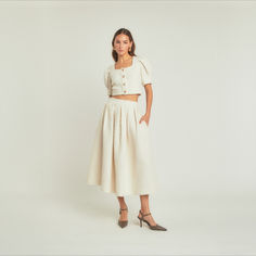 Discover endless rose's Manifesting Spring collection shop new arrivals chic spring styles in Women's Clothing at objectrare.com Tweed Fabric, Side Zipper, Make It, Maxi Skirt, Dress Up, Confidence, Zipper, Skirt