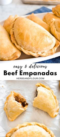 easy and delicious beef empanadas are the perfect appetizer for any meal