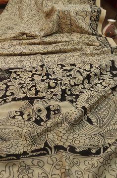 Kalamkari Design, Mohenjo Daro, Kalamkari Sarees, Types Of Hands, Old Design, Kalamkari Saree, Fabric Prints