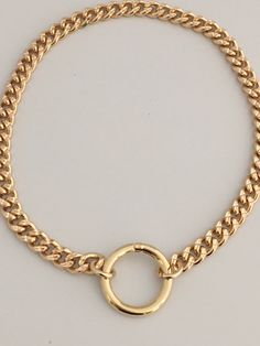 This is a high quality thick, brass, gold plated chain necklace. Minimalist and modern chunky gold curb link chain necklace with a decorative spring lock connector. The curb/cuban link necklace is is a show stopping design and is a weighty brass necklace with 14k gold plating. Lead safe and Nickel safe. You have the option of adding your own pendant or enhancer to the connector. So Versatile ! Please note that the length ordered includes the size of the spring lock connector. The chain is 9mm wi Chic Chain Link Necklace With Lobster Clasp, Metal Cuban Link Chain Necklace With Lobster Clasp, Cuban Link Metal Necklace With Adjustable Chain, Metal Cuban Link Necklace With Adjustable Chain, Adjustable Cuban Link Metal Necklace, Metal Curb Chain Necklace, Chunky Chain Metal Cuban Link Necklace, Chunky Cuban Link Metal Necklace, Cuban Link Chunky Chain Metal Necklace