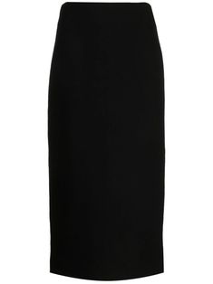 Pencil Silhouette, Midi Pencil Skirt, Knee Length Skirt Pencil, Pencil Skirt Black, Midi Skirt Pencil, Black Pencil, Green Skirt, Work Attire, Skirt Black