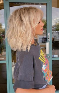 Hair Tricks, Blonde Haircuts, Blonde Hair Inspiration, Blonde Hair Looks, Short Blonde Hair, Hair Stuff, Summer Hair, Hair Envy, Hair Transformation