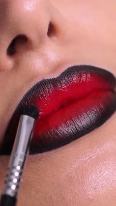 Vampire Lips 🧛‍♀️ Halloween Vampire Lips Tutorial 🧛‍♀️ Makeup Compilation 🥰 Womens Vampire Makeup Halloween, Vampire Teeth Makeup, Vampire Queen Makeup Halloween, Simple Vampire Makeup Men, Grunge Vampire Makeup, Vampire Make Up Tutorial, Pretty Vampire Makeup, Woman Vampire Makeup, Lip Halloween Makeup