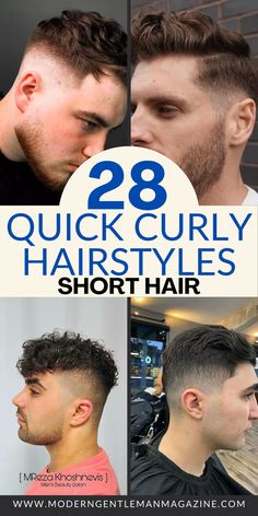 Get inspired with quick and easy curly hairstyles that can be done in minutes. Perfect for managing and styling curly hair on the go. #CurlyHairstyles #QuickHair #EasyCurls #CurlyHairSolutions Quick And Easy Curly Hairstyles, Curly Hairstyles Short Hair, Undercut Ponytail, Easy Curly Hairstyles, Curly Hairstyles Short, Styling Curly Hair, Curly Faux Hawk, Quick Curly Hairstyles, Mens Hairstyles Curly