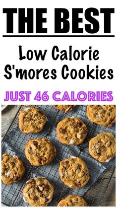 the best low calorie s'mores cookies just 46 calories are on this list