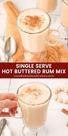 Single-Serve Hot Buttered Rum Mix Hot Buttered Rum Batter, Rum Butter, Love Bakes Good Cakes, Christmas Decor Gifts, Good Cakes