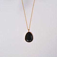 Elevate your style with our stunning Large Crystal Pendant Necklace, featuring faceted gemstones set in a chic gold design. Available in Clear Quartz, Black Obsidian, Rose Quartz, and Amethyst, this fashion-forward piece adds a touch of elegance to any outfit. Key Benefits & Features: Faceted Gemstones & Gold Finish: Each necklace is adorned with a beautifully faceted gemstone, set in a sleek gold finish. Bold Design: The large crystal pendant makes a striking statement, perfect for adding a tou Elegant Oval Crystal Necklaces, Elegant Gold Crystal Necklace As Gift For Her, Elegant Oval Crystal Necklace, Elegant Gold Crystal Necklace For Her, Faceted Teardrop Pendant Necklace For Formal Occasions, Formal Teardrop Pendant Necklace With Faceted Detail, Formal Faceted Teardrop Pendant Necklace, Formal Oval Pendant Necklace With Faceted Details, Elegant Crystal Necklace For Her