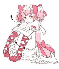 . Madoka Kaname Fanart, Madoka Kaname Icon, Pink Oc, Magia Record, Puella Magi Madoka Magica