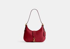 Hamptons Hobo Bag | COACH Coach Hamptons Hobo Bag, Burgundy Coach Bag, Coach Hampton Hobo Bag, Coach Hampton Bag, Coach Red Bag, Red Coach Bag, Fall Purses, New Coach Handbags, Affordable Handbags