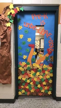 this is an image of a door decorated with paper stars