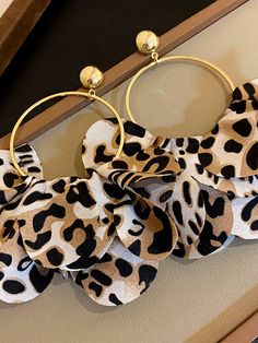 Leopard Ears, Design Earrings, Fashion Jewelry Earrings, Ear Hook, Leopard Pattern, Ethnic Style