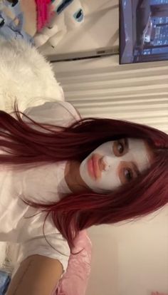 Red Hair Video, Julia Gomes, Wine Red Hair, Dark Red Hair