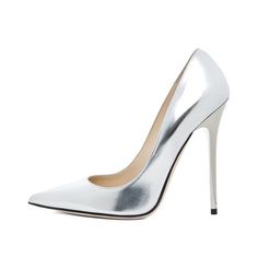 Pumps , Free Shipping to Worldwide | FSJ Silver Heels With Leather Sole And Pointed Toe, Silver Pointed Toe Heels With Leather Sole, Silver High Heel Heels With Leather Sole, Silver Fitted High Heel Court Shoes, Silver Pointed Toe Heels For Galas, Classic Silver High Heels, Silver Metallic Heels, Pencil Heels, Leopard Print Heels