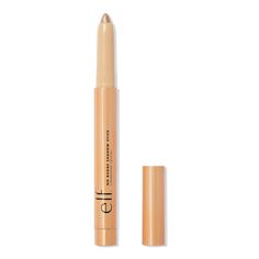 Champagne Crystal No Budge Shadow Stick - e.l.f. Cosmetics | Ulta Beauty No Budge Shadow Stick, Shadow Sticks, Cream Eyeshadow, Metallic Colors, Beauty Supply, Ulta Beauty, The Elf, Elf, Eye Makeup