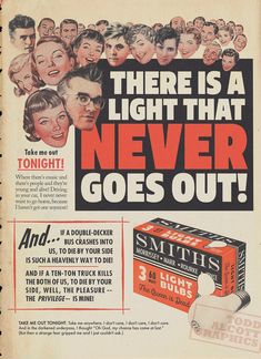 an old ad for smith's toothpaste from the 1950's