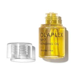 What it is Olaplex Nº.7 Bonding Oil is a reparative and nourishing hair oil that helps to strengthen and protect hair, while enhancing shine and manageability. Hair Type Ideal for all hair types. Hair Texture Suitable for all hair textures, from fine to thick. Hair Concerns Addresses damaged and dry hair, frizz, and split ends. Key Benefits Strengthens and repairs damaged hair Improves hair texture and manageability Provides heat protection Enhances shine and softness Ingredients Cyclopentasilox Olaplex Products, Bonding Oil, Green Tea Oil, Hair Concerns, Space Nk, Skin Care Items, Damaged Hair Repair, Birthday Wishlist, Nourishing Hair