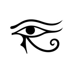 the eye of horush is an ancient egyptian symbol, and it appears to be used as a tattoo