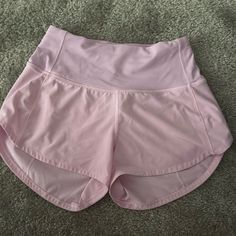 2.5’ Inseam, Very Small Hole, (No Liner) Never Worn Speed Up Shorts, Lululemon Speed Up Shorts, Athletic Shorts, Speed Up, Soft Pink, Lululemon Athletica, Size 2, Cute Outfits