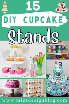 15 diy cupcake stands that you can make in minutes