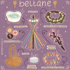 @mysticwitchofthemoon on Instagram: “Beltane activities by @paperwitchco which do you have planned? . . . . #wiccansofinstagram #witchlife #witchesofinstagram #witch��…” Imbolc Aesthetic Pagan, Beltane Outfit Ideas, How To Celebrate Beltane, Beltane Crystals, Ostara Illustration, Beltane Decor, Beltane Traditions, Imbolc Aesthetic, Ostara Aesthetic