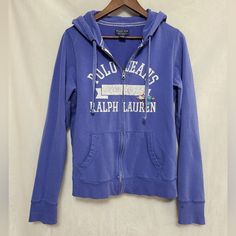 Vintage Polo Jeans Co Women's Blue Hoodie With Embroidered Flowers Size L.  Small spot present on left wrist, bleaching present on right wrist as shown in photos. Streetwear Preppy, Preppy Grunge, 90s Ralph Lauren, Womens Hoodies, Ralph Lauren Sport, Polo Jeans, Embroidered Hoodie, Blue Hoodie, Vintage Polo