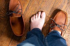 Laurentian Chief’s Wide Fit Moccasins for men have a gentle suede interior that feels extra comfortable against bare skin.

A wider fit eliminates the pinching and friction of too-tight shoes, which cause blisters, calluses, and other discomforts. When your feet and toes can move freely, you reduce your chances of developing painful foot conditions. A wide toe-box also helps alleviate predisposed conditions, like bunions.

Get your pair of wide leather moccasins from our website now. Moccasins Mens, Leather Moccasins, Papua New Guinea, Leather, How To Wear