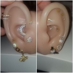 there are two different types of ear piercings