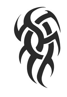 an abstract black and white logo with the letter s in it's wavy shape