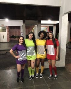 35 Cutest, Craziest & Coolest Group Halloween Costumes for your Girl Squad - Hike n Dip Girl Group Halloween Costumes, Best Group Halloween Costumes, Girl Group Costumes, Cute Group Halloween Costumes, Trio Halloween Costumes, Halloween Costumes For 3