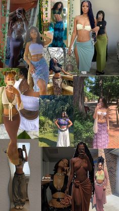 #Hippie #boho #clothes #outfits #aesthetic #Pinterest #ideas #fyp Black Hippie, Plus Size Baddie Outfits, Boho Clothes, Estilo Hippie