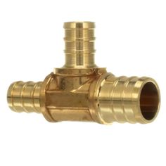 This 3/4" x 1/2" x 1/2" PEX reducing tee is designed for use with PEX tubing, providing a secure and dependable solution for splitting or joining water lines. Featuring a crimped connection typen, it ensures a tight, leak-proof seal for efficient water flow in residential and commercial plumbing systems. Constructed from durable brass, this tee offers excellent corrosion resistance and long-lasting performance, making it a reliable choice for PEX installations. Perfect for creating branch lines or connecting multiple pipes, it ensures flexibility and strength in any PEX system. PlumbersStock is an online store that specializes in selling plumbing supplies for homeowners, DIYers, and contractors. You may also check out our extensive collection of high-quality building materials at competiti Pex Tubing, Pex Pipe, Commercial Plumbing, Commercial Bathroom Sinks, Tool Organizers, Tub Shower Doors, Pvc Fittings, Plumbing System, Kitchen Soap Dispenser